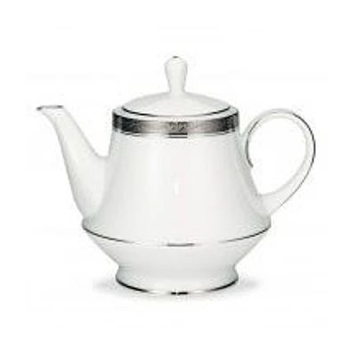 Crestwood Platinum Teapot by Noritake