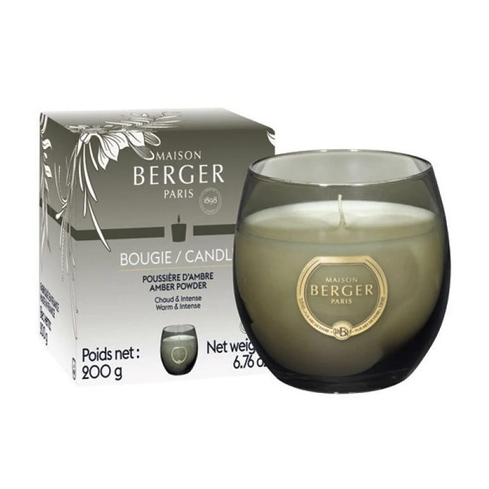 Holly Candle Grey Moss by Maison Berger Paris