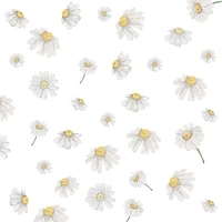 Classic daisy wall decals