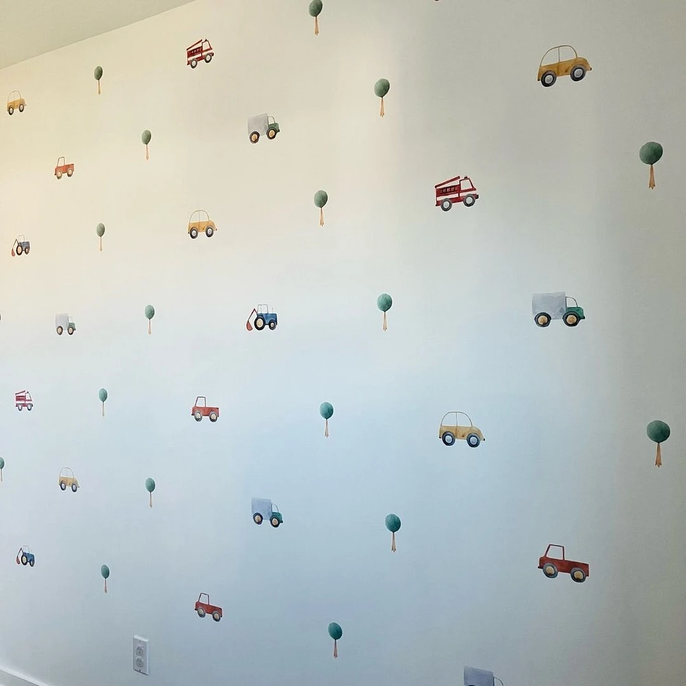 Car wall decals