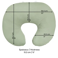 Bamboo Nursing Pillow - Moss