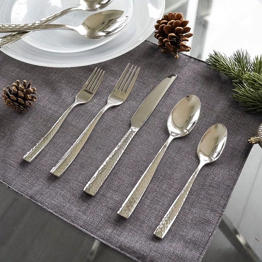 Logan Flatware Set by St-James - 42 Pieces