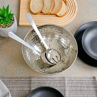 3-Piece Hammered Salad Serving Set