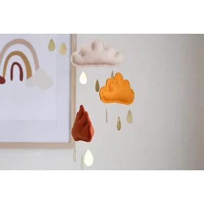 Cloud Mobile - Beige & Rust