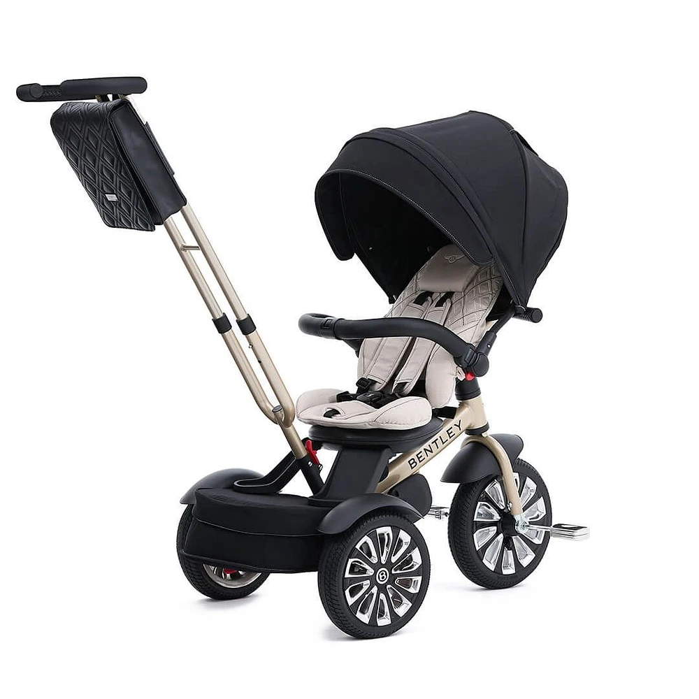 Bentley 6-in-1 Baby Stroller/Trike - Mulliner Gold Sand