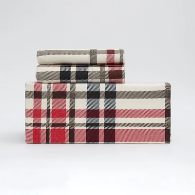 Marine Flannel Duvet Cover Set