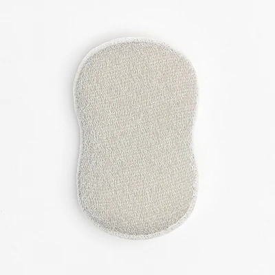 Exfoliating Dual Textured Body Scrubber - Grey