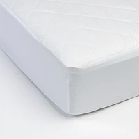 Empire Silk Mattress Pad - White