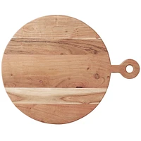 Maxwell & Williams Menara Acacia Wood Round Paddle Serving Board - 58x46cm