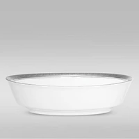 Crestwood Platinum Oval Vegetable Bowl par Noritake