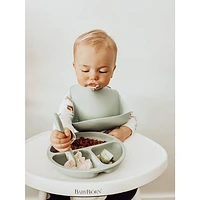 Nala Toddler Full Dinnerware Set - Sage by Beba