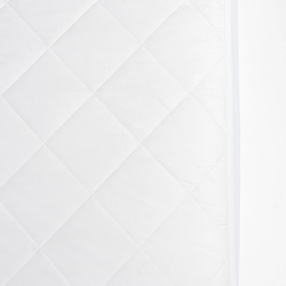 Empire Silk Mattress Pad - White