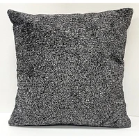 Coussin « Chawal » 17 po x 17 po - Gris