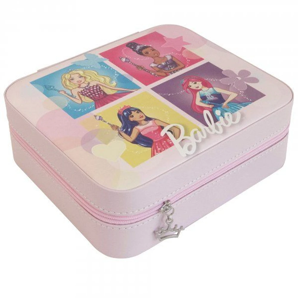 Mele and Co Barbie Besties Vegan Leather Jewellery Case