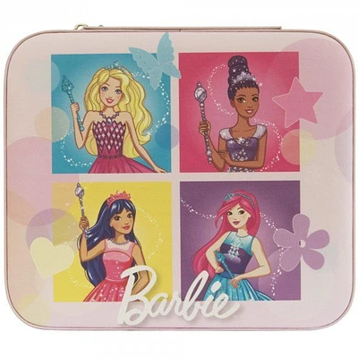 Coffret à bijoux en cuir végétalien « Barbie Besties  » par Mele and Co