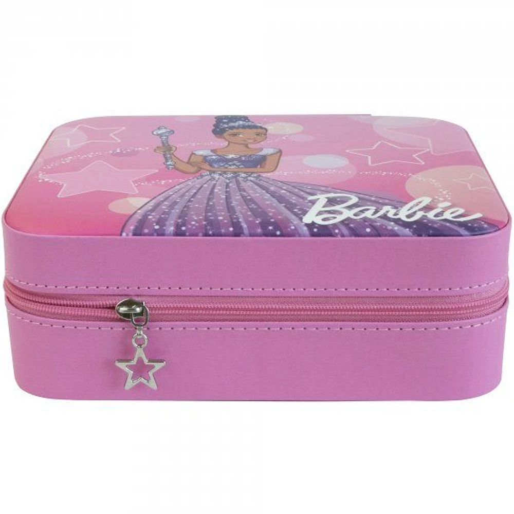 Mele and Co Barbie Star Vegan Leather Jewellery Case