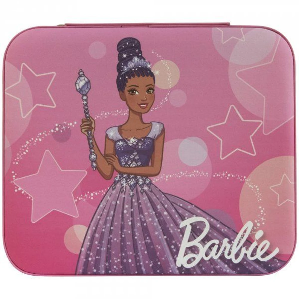 Mele and Co Barbie Star Vegan Leather Jewellery Case