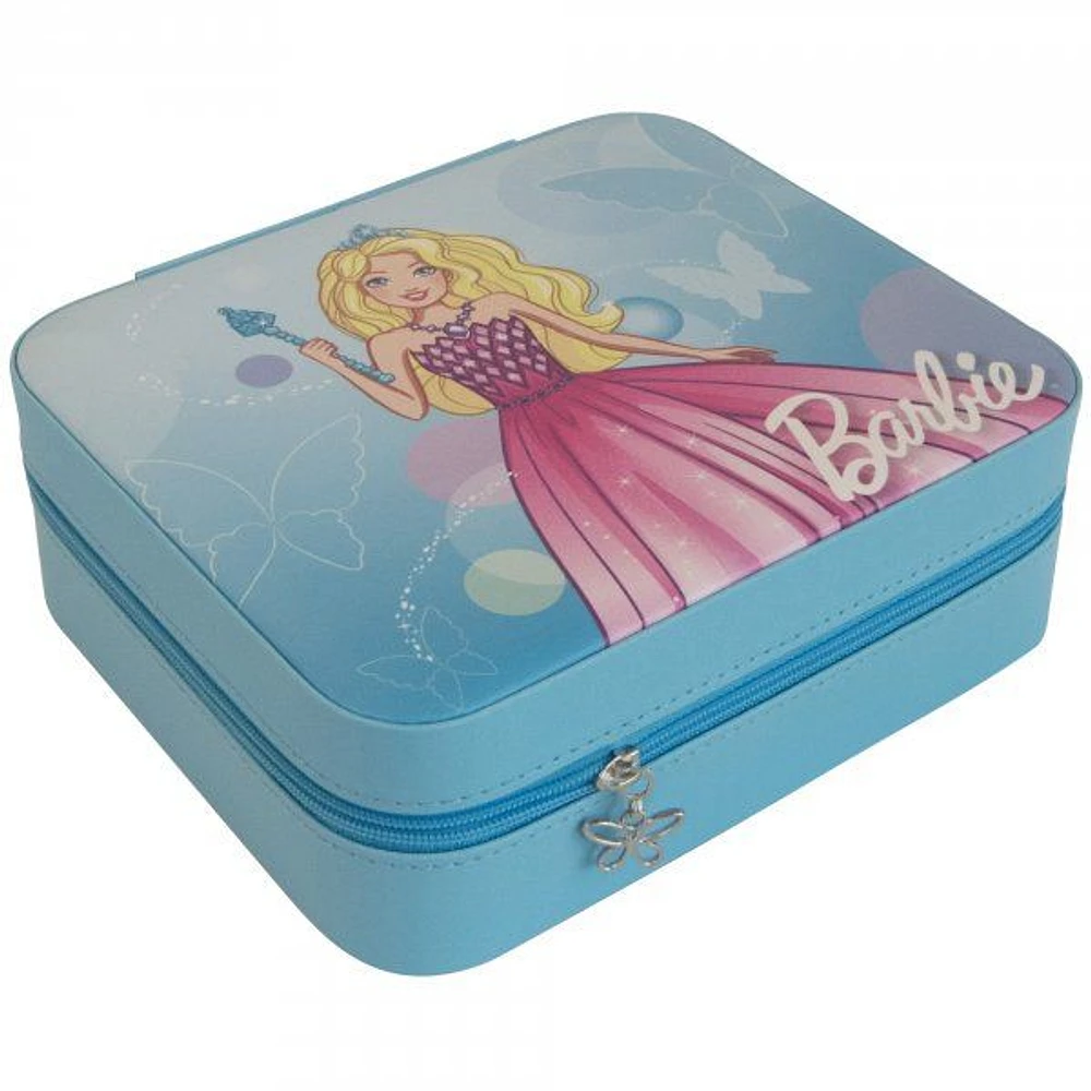 Mele and Co Barbie Butterfly Vegan Leather Jewellery Case