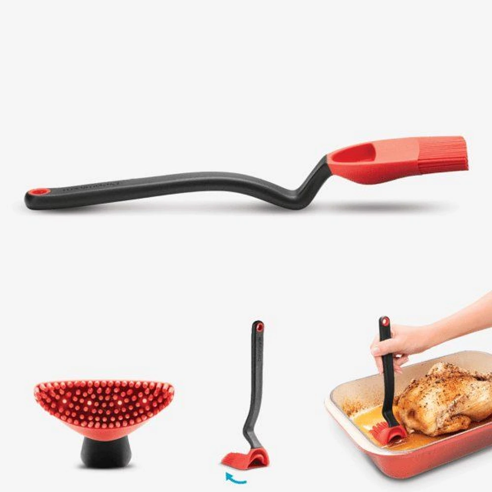 Dreamfarm Red Brizzle Silicone Brush