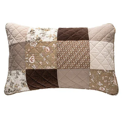 Brunelli Gratitude Vintage Patchwork Pillow Sham