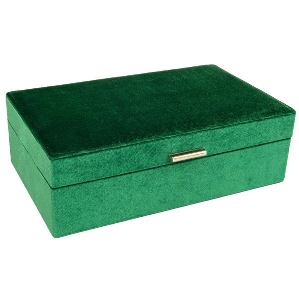 Mele and Co Jewel Jewellery Box in Emerald