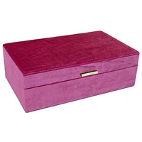 Mele and Co Jewel Jewellery Box in Magenta