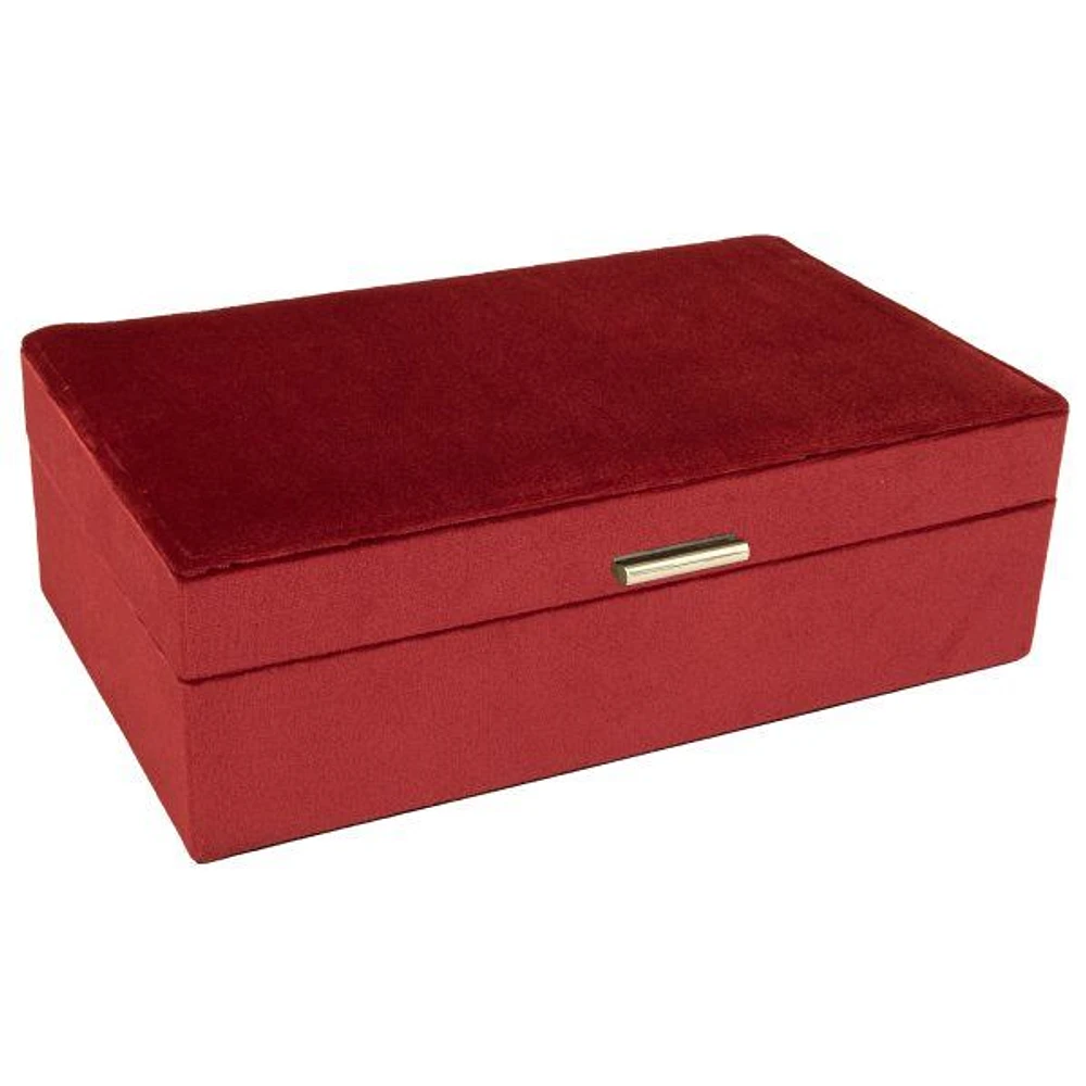 Mele and Co Jewel Jewellery Box in Ruby