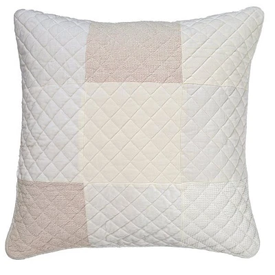 Brunelli Meringue Patchwork European Sham