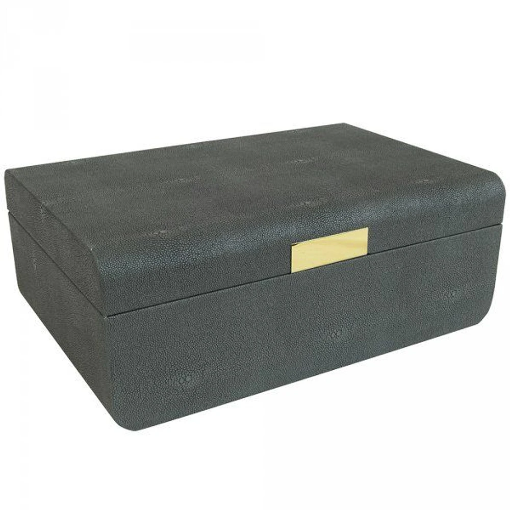 Mele and Co Rebecca Jewellery Box in Dove Grey