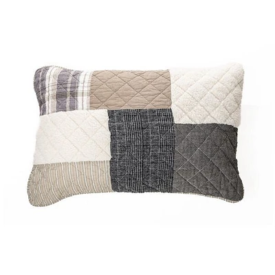 Brunelli Theory Patchwork Pillow Sham