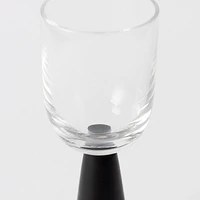 Pyramid Shot Glass, Set of 4 - Black, 40ml