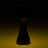 MUSHROOM LED USB Table Lamp - Black