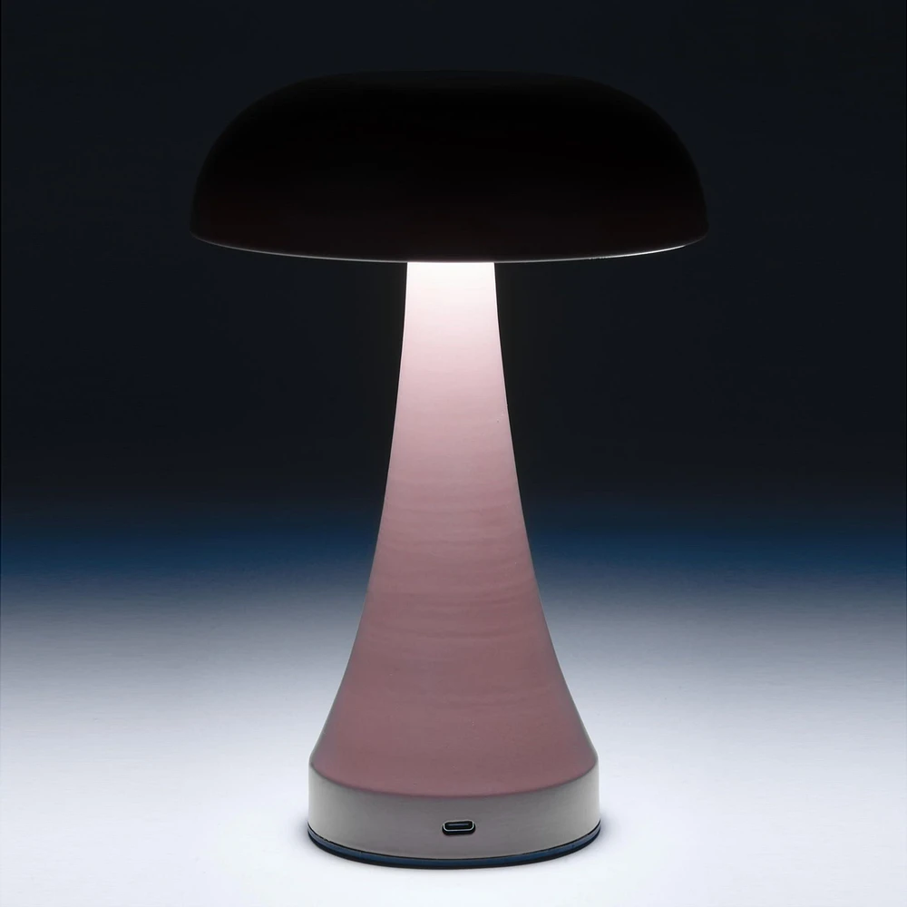 MUSHROOM LED USB Table Lamp - Orange