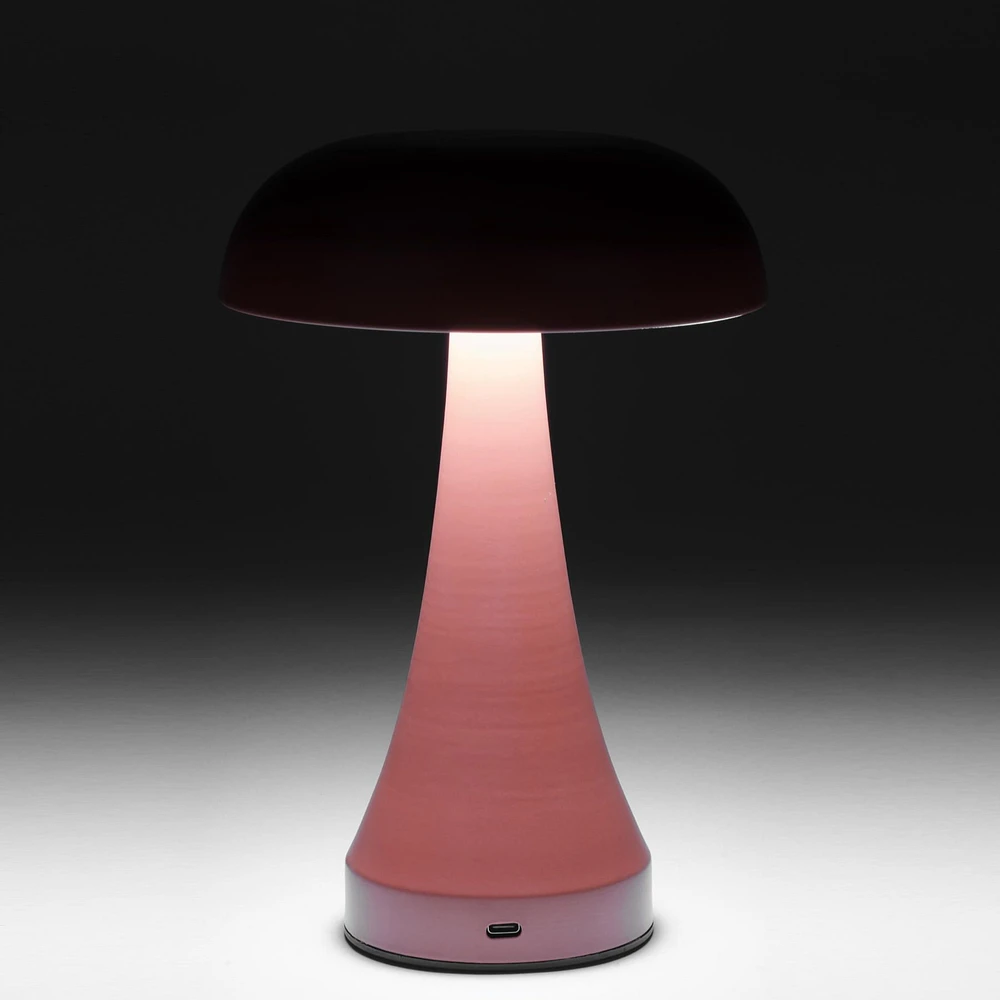 MUSHROOM LED USB Table Lamp - Orange