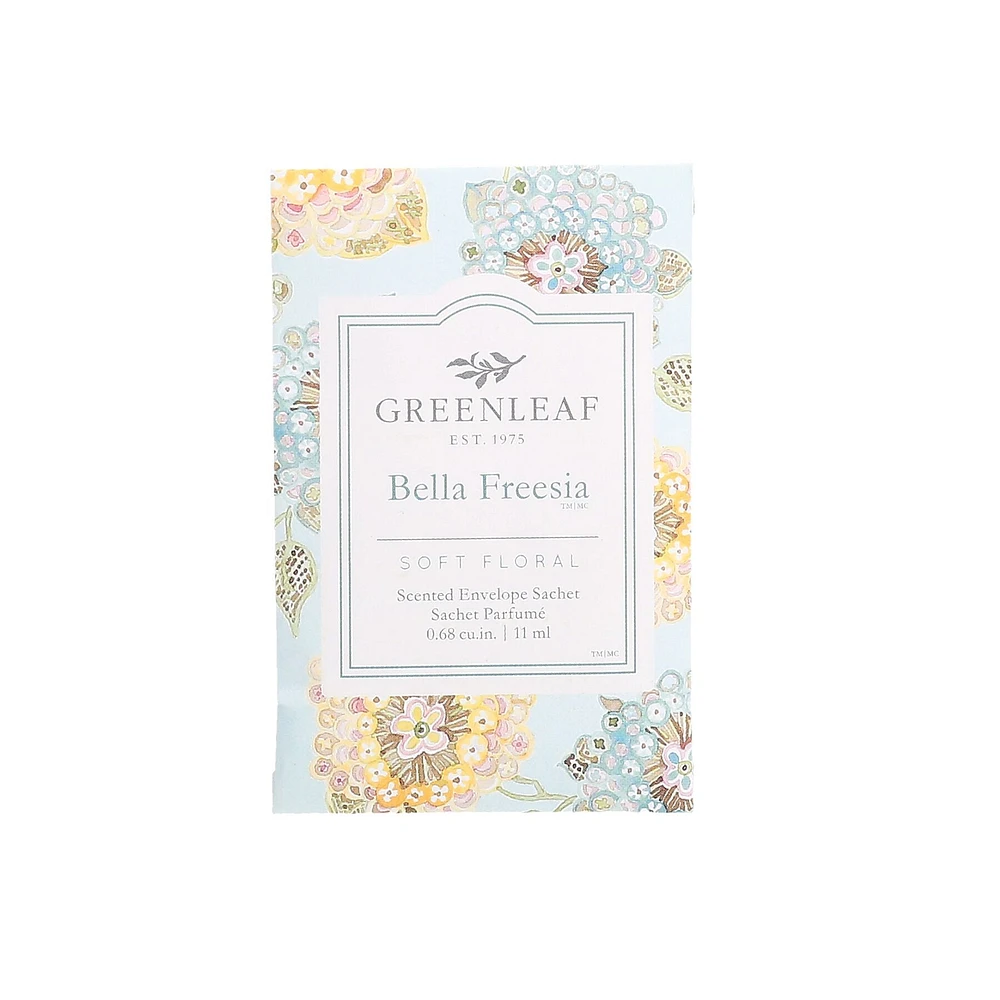 Small Bella Freesia Scented Sachet by Greenleaf