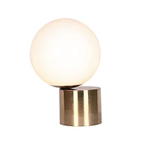 Trivecca Satin Brass Table Lamp