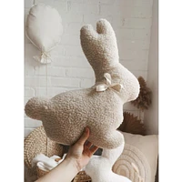 Coussin en peluche, lapin