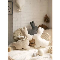 Coussin en peluche, lapin
