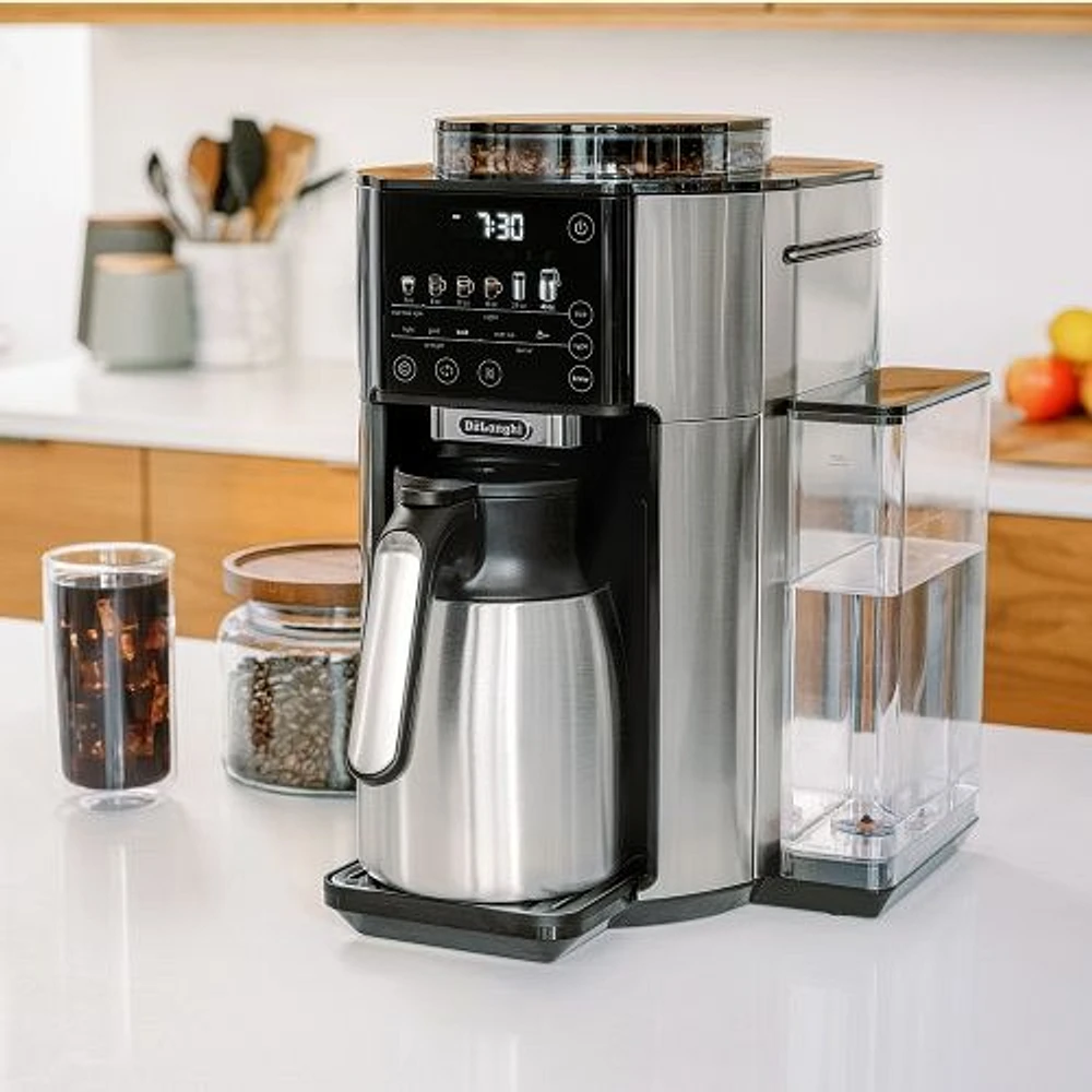 De'Longhi TrueBrew Automatic Coffee Machine with Carafe 40 oz