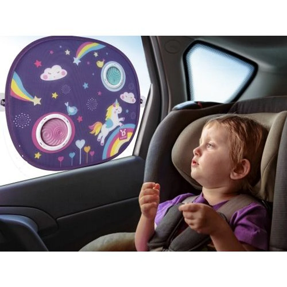 Unicorn Round Car Sunshade