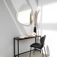 Miroir sans cadre Organic par Haute Deco - 31 x 30 po