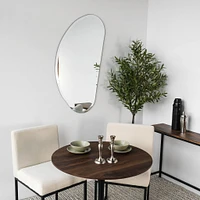 Organic Frameless Mirror by Haute Deco - 25 X 44" - Clear