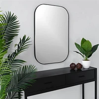 Rectangle Metal Mirror by Haute Deco