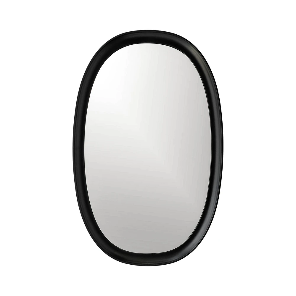 Miroir oval « Home » par Haute Deco