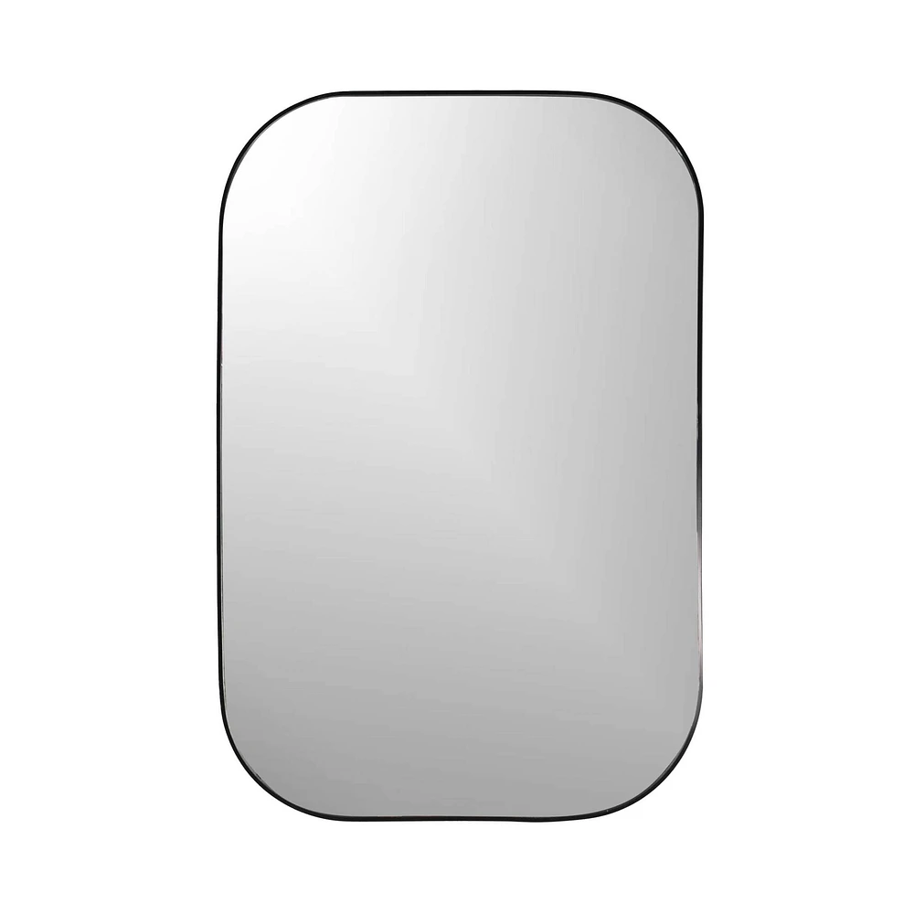 Miroir rectangulaire en métal par Haute Deco