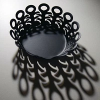 Alessi Black Vimini Basket Stainless Steel