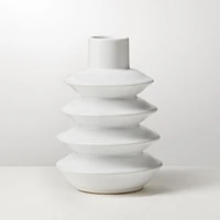 Alba Vase en céramique - 7,5 po