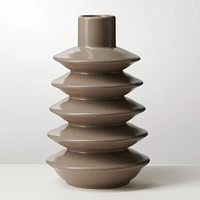 Alba Vase en céramique - 9,5 po