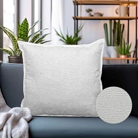 Wicker White Cushion