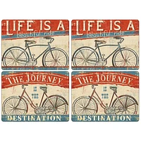 Set of 4 Beautiful Ride Placemats by Pimpernel